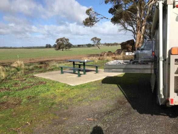 Annette Rawnsley - lunch stop out of Nhill